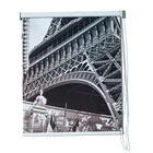 3D printed blackout ready made home center window roller blinds fabric