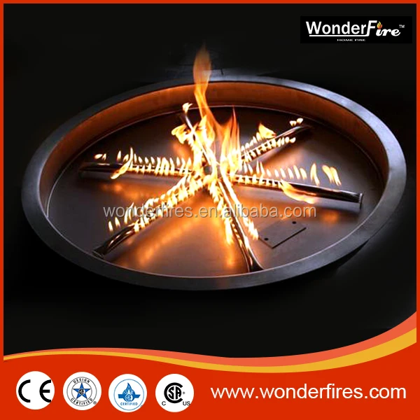 Sistema de Pozo de Fuego De Gas al aire libre Rectángulo/fuego tazón