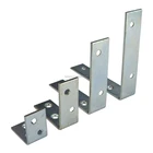 Custom Made Right Angle Galvanized White Metal Corner Bracket