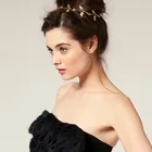 Newest design olive branch leaf shape girls, bridal hair accessories