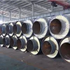 Use life up to more than 25 years insulation jacket material hot steel jacket insulation pipe