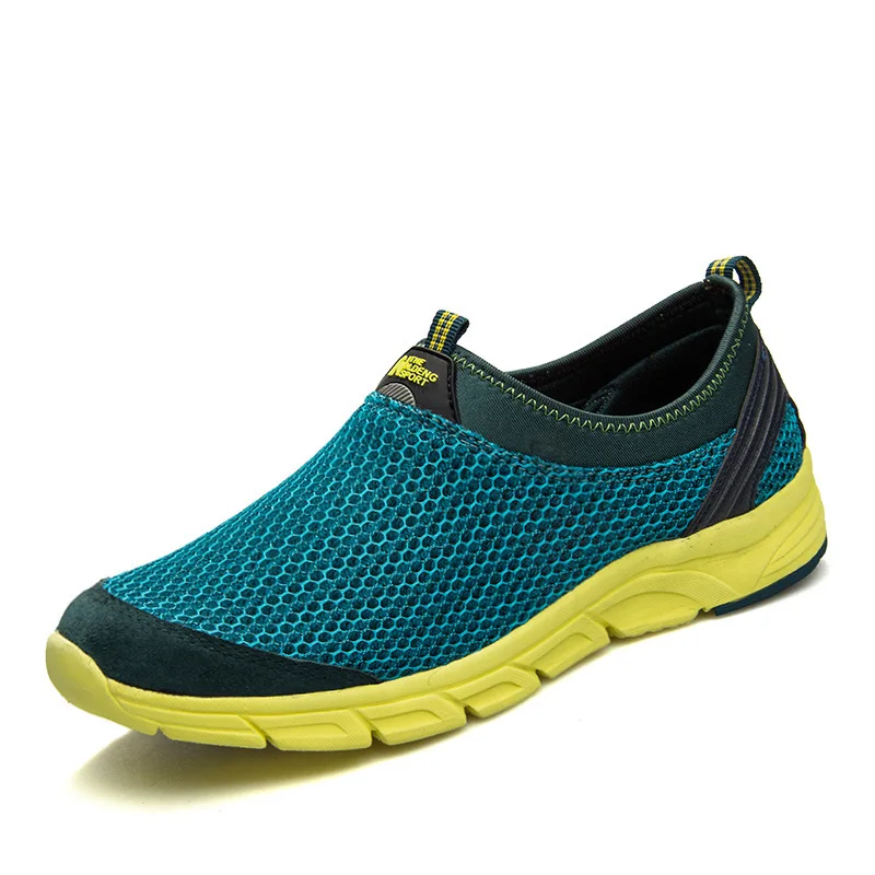2015 New Summer Shoes Cloth Shoes Breathable Lycra Net Men's Casual Shoes Outdoor Hiking Trekking Shoes