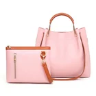 Ladies waterproof messenger bag trendy beautiful pu leather handbags for women