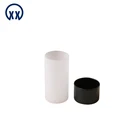 Finely processedantique small crystal candle holder