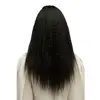 Longshengyuan Hair Factory Big Yaki Kinky Straight 100% Aligned Cuticle Virgin Brazilian Mink Human Hair Weave