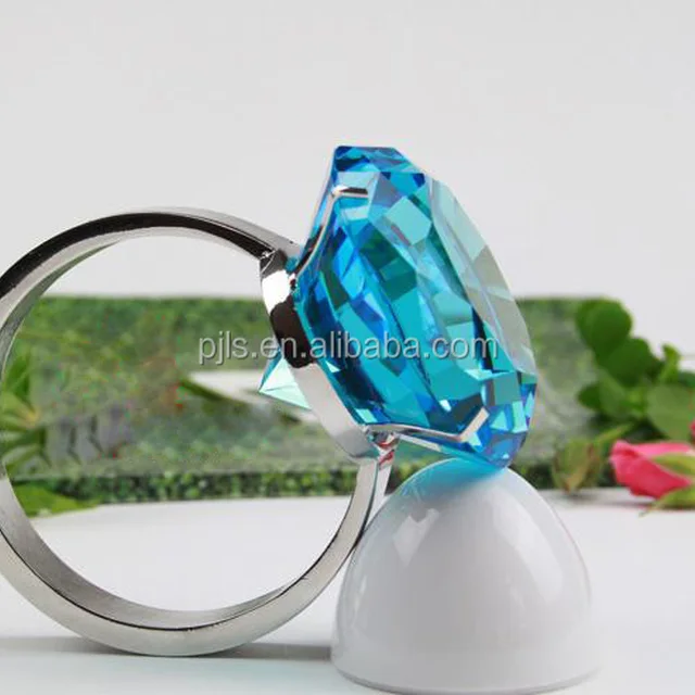 china wedding blue crystal diamond