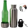 Beer Bottle Holder Stainless Steel Double Wall Cooler for Soda, Beer and Cider. Designed to Keep Drinks Ice Cold