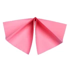 1/4 folded spunalce nonwoven woodpulp/polyetser industrial cleaning cloth