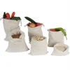 Reusable Produce Bags Cotton Muslin Bags Eco Friendly Shopping Vegetable Bags