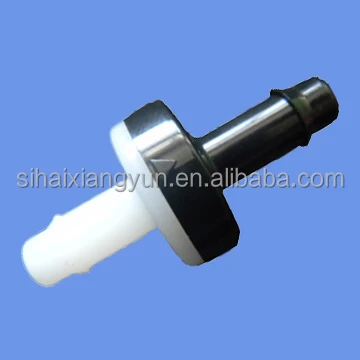 1/4" PA66 FKM Hho mini plastic check valve DCV1604AVN