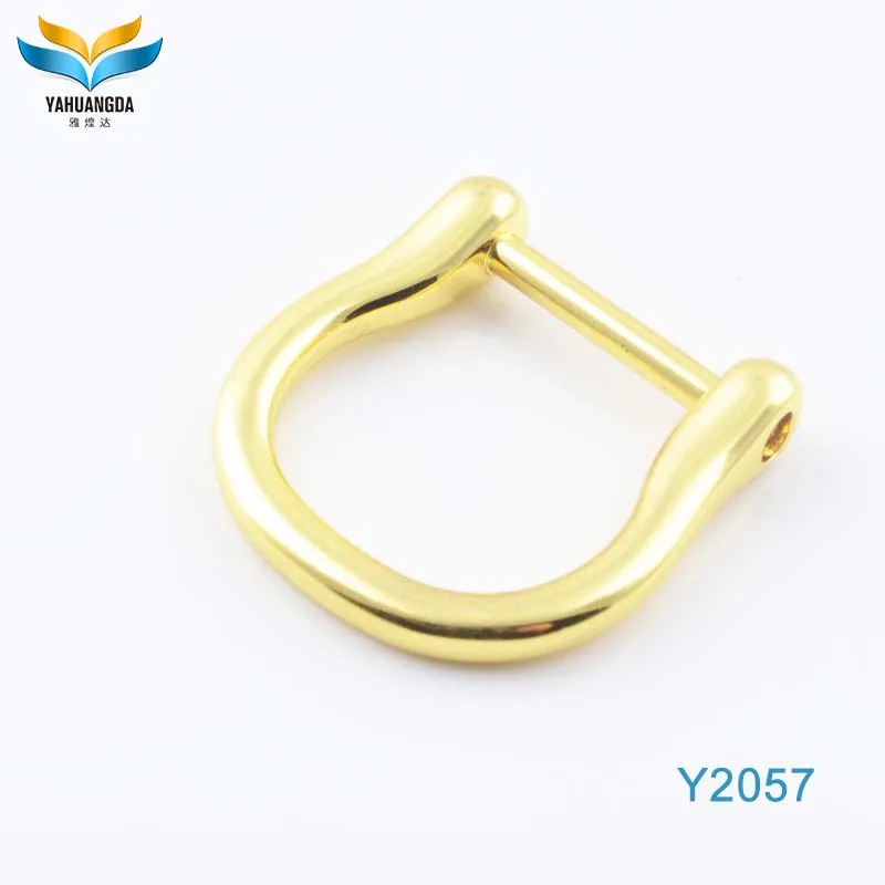 zinc alloy fashion heart-shaped metal D ring