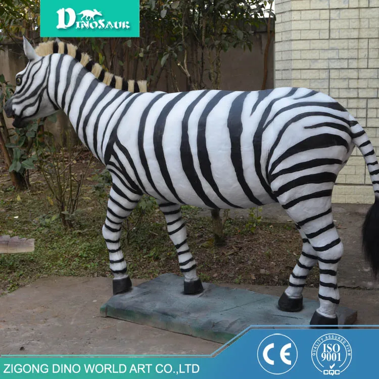 Garden Decoration Fiberglass Animal Zebra Statues Buy Fiberglass