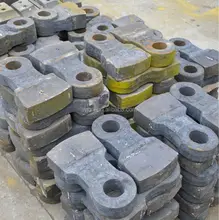 alloy manganese steel hammer,hammer crusher spare parts