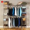 Multi-function Adjustable Furniture Clothes Rack Stands Steel Metal Open Wardrobe,NSF Approval