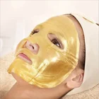 Natural Bio Gel Silk Cosmetic Skin Care fashion 24K For The Organic Collagen Private Label Gold OEM Sheet Facial Mask Face Mask