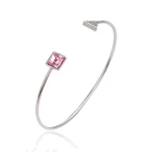 51709 xuping imitation buckingham jewellery copper cuff bangle bracelet crystals from Swarovski