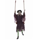 60 inch Halloween swinging witch decoration