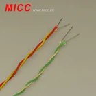 type K/J/E/N/T/R/S/B fiberglass/silicone/telfon/PVC thermocouple cable