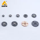 Round Shape Custom Metal Sewing Snap Buttons for Coat BM10815
