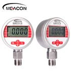 Firm connection shock-proof steam boiler diaphragm pressure gauge