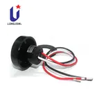 Leads Gauge #14 #18 Waterproof Rear Cover 3 PIN Female Connector