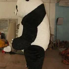 Giant 2m/2.6m/3m/3.5m tall inflatable mascot costume adult walking inflatable panda mascot costume