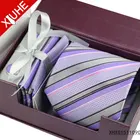 Luxury mens new design tie and cufflink gift set