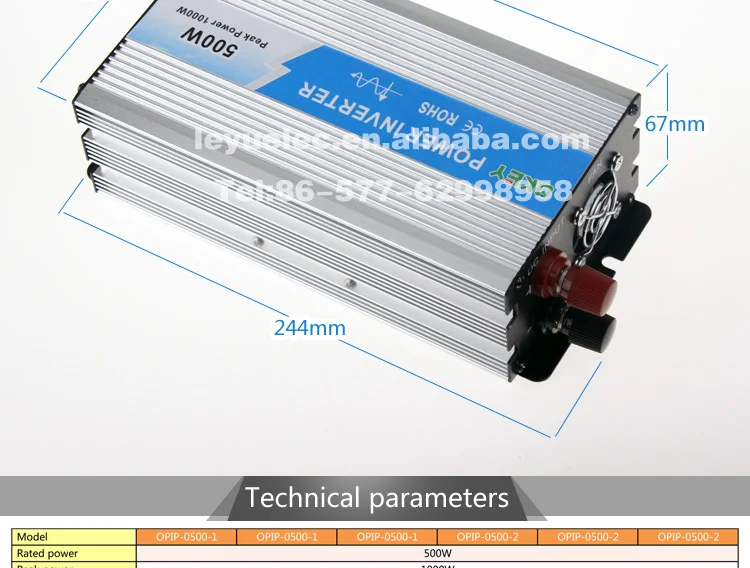 熱い販売のセリウム500ワット純粋な正弦波パワーインバーター12v220vオフグリッドホームインバータ高品質の太陽光発電インバーター仕入れ・メーカー・工場