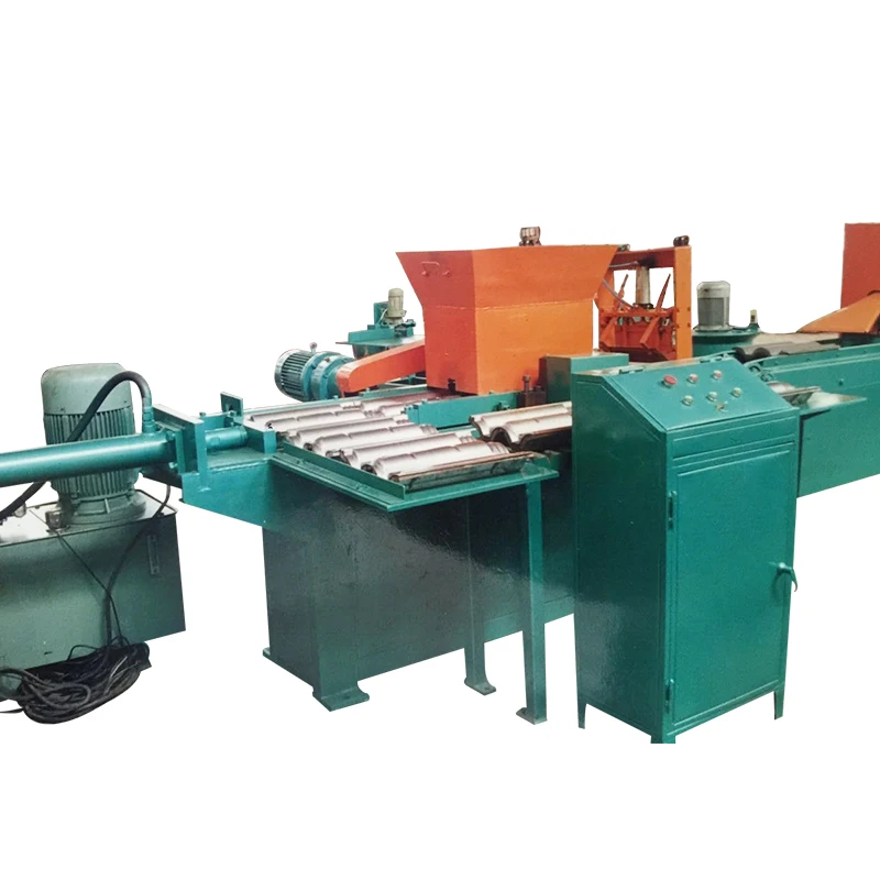Products sell like hot cakes high quality full automatic roof tile making machine clay