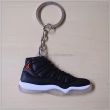 Jordan 11 Retro XI 72-10 shoe design key chain Free shipping!!