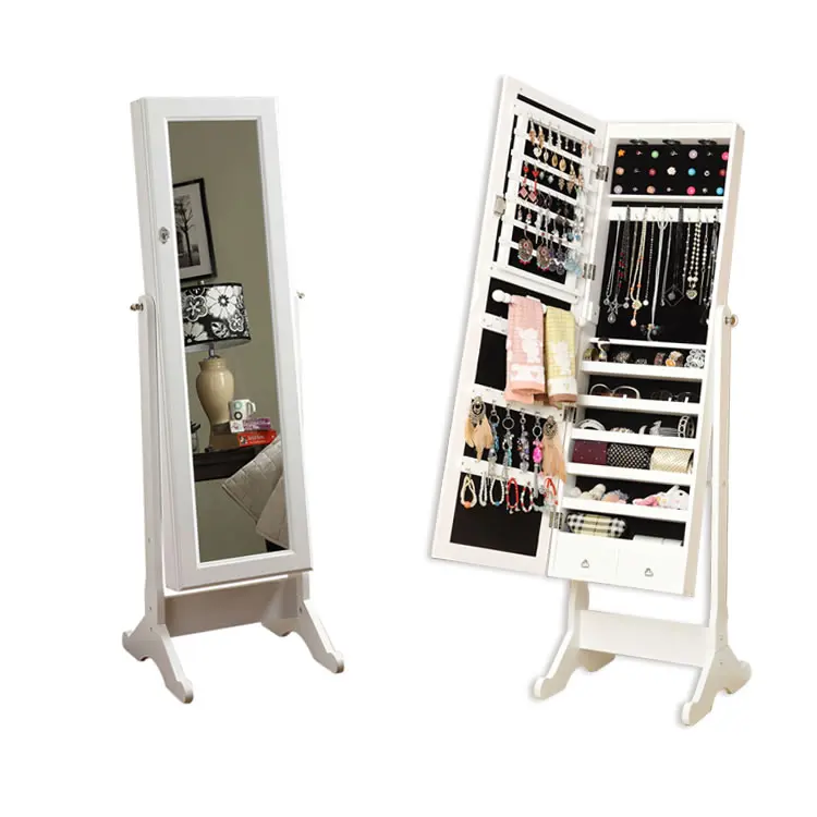 Jewelry Mirror Storage Mirrored Jewelry Cabinet - Buy Mirrored Jewelry