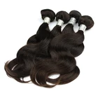 2018 China unprocessed raw indian hair no shedding no tangle hair