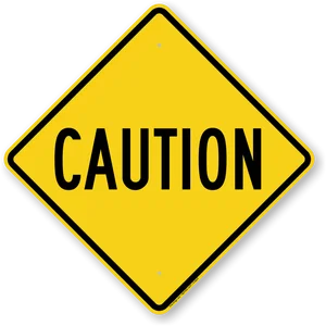 sign caution