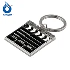 Hollywood Clapboard Metal Action Keychain