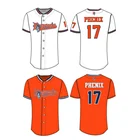 Baseball Baseball Jersey Polyester Baseball Jersey Custom Free Design Service