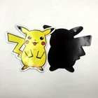 Promotional custom die cut cartoon design cute Pikachu fridge magnets sticker(M-C211)