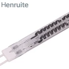 Twin Tube Clear Carbon Quartz Infrared Heat Lamp