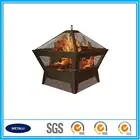 Square Table Home Garden Patio fire pit With Cover