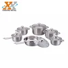 Stainless Steel cookware set Cooking Pots kinds of kitchen ware