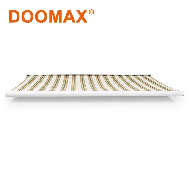 Doomax plegable de aluminio de puerta toldos para casa