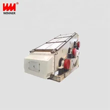 Portable abrasive high amplitude linear vibrating screener