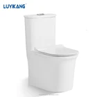 L805 China Factory Wc Toilet For home and Luxury Hotel Use siphonic one piece toilet