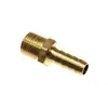 klikkon 1/8" npt male center tee t branch brass pipe union fitting