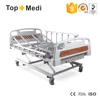 High quality china manufacturer three functions manual hospital bed in philippines