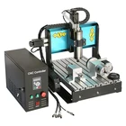 Newest Upgraded 3040 Wood Cutting Drilling Milling 4 Axis Router Engraver Cnc Machine