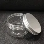 Plastic PS jar pot container 50ml 100ml 180ml 200ml for cosmetic face hair care shampoo body lotion conditioner