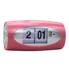 new modern style electronic flip calendar clock alarm