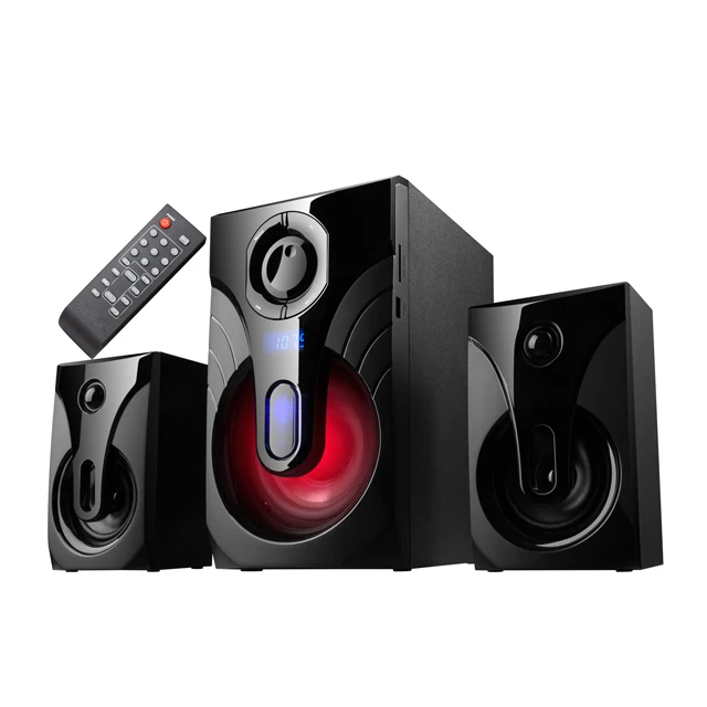 SATE- stock Bluetooth home theater Remote control Subwoofer PC Computer Multimedia 2.1 Speaker AS-638BL Bluetooth home theater - ANKUX.COM