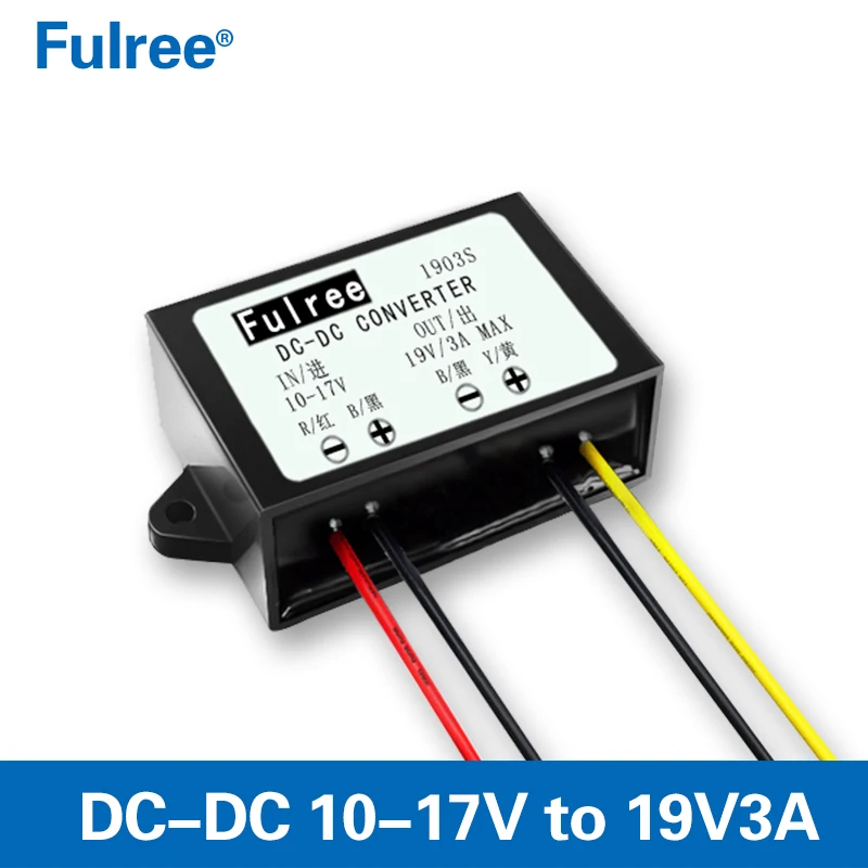 DC 12V to 19V DC 1A 2A 3A Step up Boost Converter Car Notebook Laptop Computer Power Supply 12 Volt to 19 Volt 3 Amps Booster