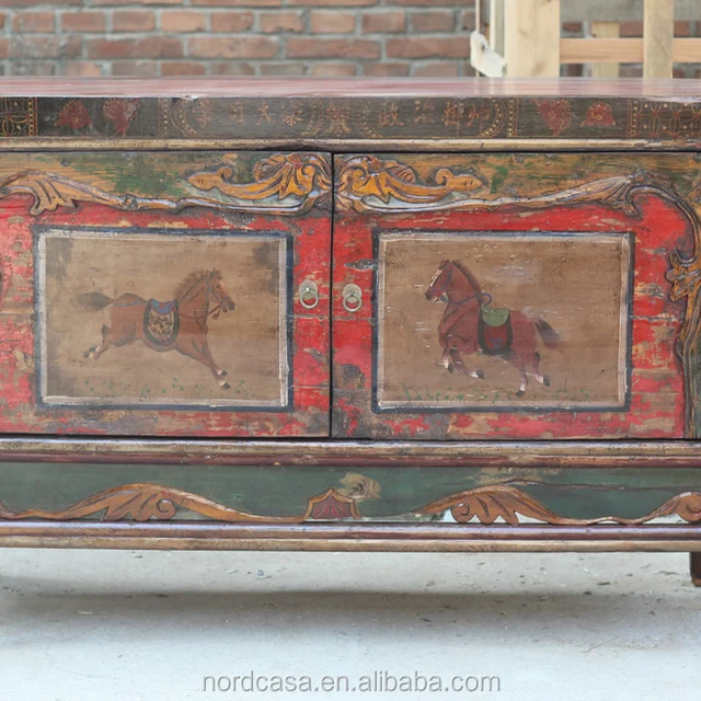 Asian antique Furniture living room wooden cabinet chinese antique furniture